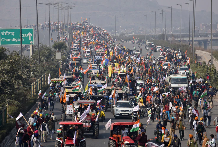 किसान आंदोलन Farmer Protest 